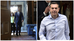 Στις 25 Ιουνίου οι δεύτερες εκλογές: Κατέθεσε τη διερευνητική εντολή ο Μητσοτάκης -Την Τρίτη στις 11:00 ο Τσίπρας στην ΠτΔ