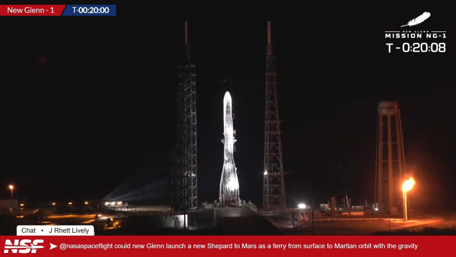 Αναβάλλεται για σήμερα η ιστορική εκτόξευση του New Glenn