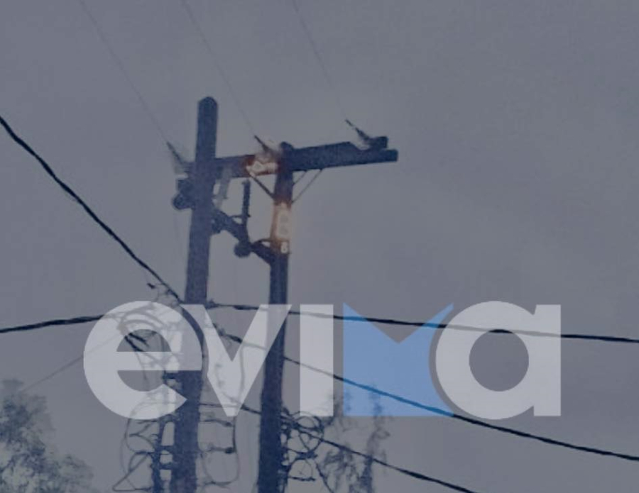 Εύβοια: Διακοπή ρεύματος σε τμήμα της Λουτρόπολης από φωτιά σε υποσταθμό της ΔΕΗ