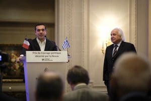 Τσίπρας: Το βραβείο που παραλαμβάνω είναι για τον ελληνικό λαό που υπέφερε πολύ