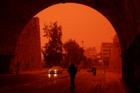 AtmoHub: Πλούμιο σαχαριανής σκόνης πάνω από την Κρήτη και τις Κυκλάδες - Δορυφορικές εικόνες