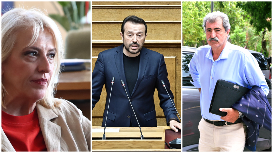 Η τριαρχία στον ΣΥΡΙΖΑ με ήχο και εικόνα