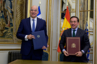 Δύο μνημόνια κατανόησης υπεγράφησαν κατά τη συνάντηση Δένδια - Αλμπάρες στη Μαδρίτη