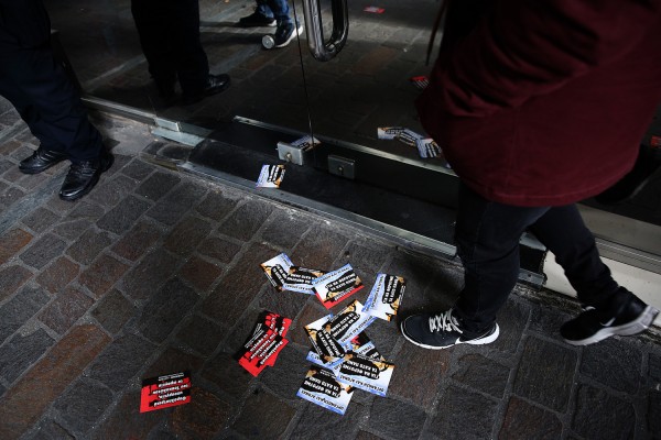 Νέα επίθεση Ρουβίκωνα: Σε εταιρία που απέλυσε έγκυο στην Καλλιθέα