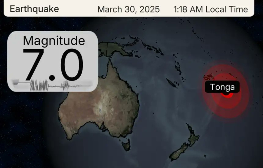 Σεισμός στα Νησιά Τόνγκα: Άρση της προειδοποίησης για τσουνάμι