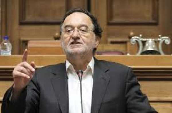 Λαφαζάνης: «Δεν έχουμε δημοκρατία αλλά δικτατορία του ευρώ»