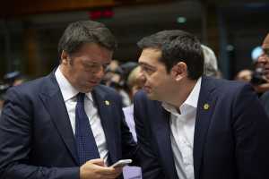 Ρέντσι: Η Ελλάδα δεν θα βγει από το ευρώ