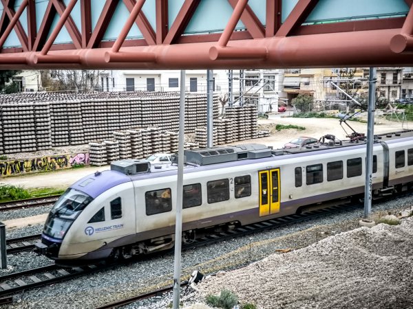 Αποκαταστάθηκε η κυκλοφορία στο τμήμα Άγιος Ανδρέας - Καμίνια του Προαστιακού Πατρών