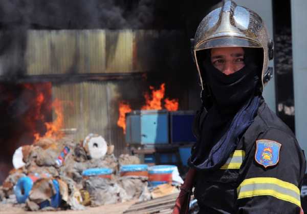 Υπό έλεγχο η πυρκαγιά σε χώρο με οικοδομικά υλικά στην Αργυρούπολη