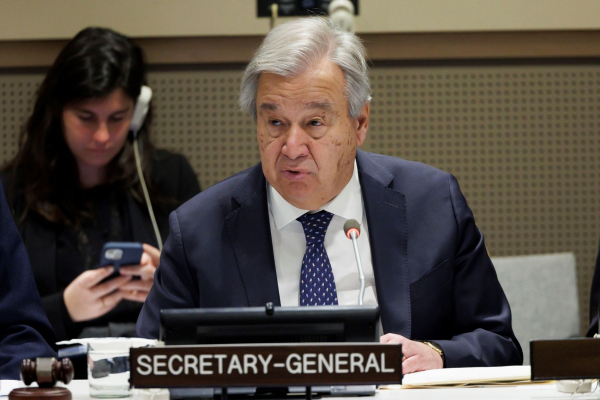 Ο Γκουτέρες εισηγείται μείωση κατά 15% του προϋπολογισμού για το 2026