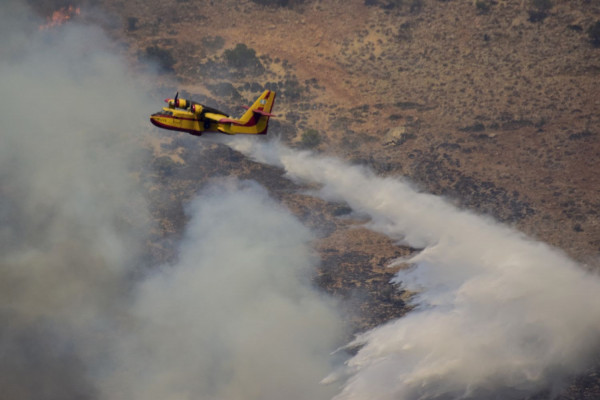 Φωτιά τώρα και στη Θάσο