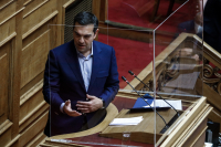 Δευτερολογία Τσίπρα: «Όταν ένας υπουργός Εξωτερικών διαφωνεί, δεν έχει θέση στην κυβέρνηση»