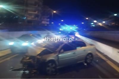 Θεσσαλονίκη: Σοβαρό τροχαίο στον περιφερειακό, αυτοκίνητο μπήκε στο αντίθετο ρεύμα