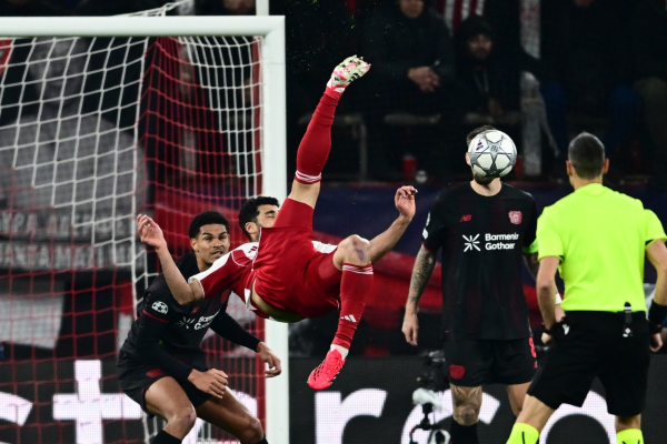 Champions League: 2-0 επί της Λεβερκούζεν ο Ολυμπιακός και «βλέπει» πρόκριση στα νοκ άουτ