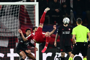 Champions League: 2-0 επί της Λεβερκούζεν ο Ολυμπιακός και «βλέπει» πρόκριση στα νοκ άουτ