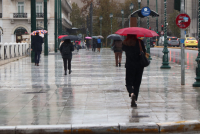 Έρχεται σοβαρή κακοκαιρία στην Αττική - Όλες οι περιοχές με καταιγίδες και χιόνια