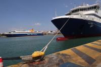 Προβλήματα στα ακτοπλοϊκά δρομολόγια από τους ισχυρούς ανέμους