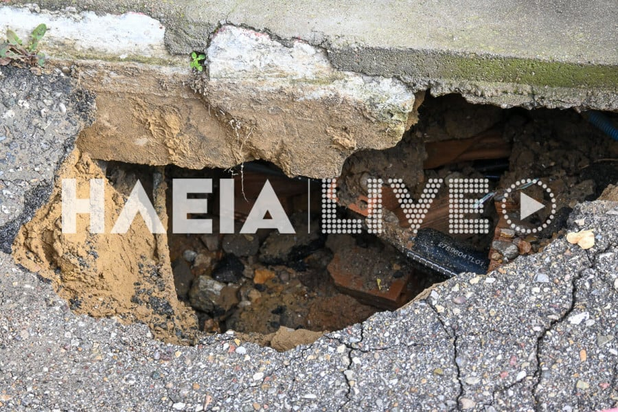 Πύργος: Άνοιξε ο δρόμος και…κατάπιε μαθητή (video)