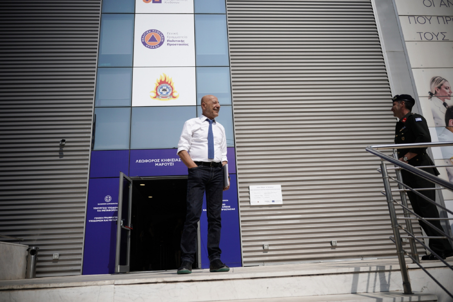 Παραιτήθηκε ο γ.γ. Πολιτικής Προστασίας, Βασίλης Παπαγεωργίου