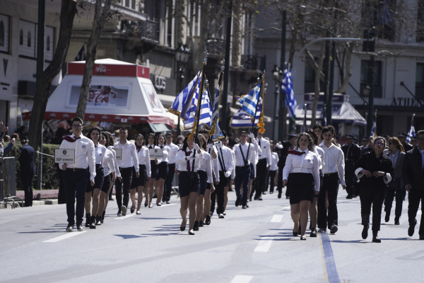 25η Μαρτίου: Ποιος είναι σημαιοφόρος και ποιοι παραστάτες στην μαθητική παρέλαση