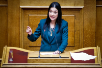 Η Γιαννακοπούλου βάζει πήχη στον Ανδρουλάκη στις ευρωεκλογές - «Αλλιώς, τα πράγματα θα είναι δύσκολα»