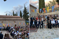 Θυρανοίξια του ναού Κοιμήσεως της Θεοτόκου στη Λακωνία, αποκαταστάθηκε το βυζαντινό μνημείο