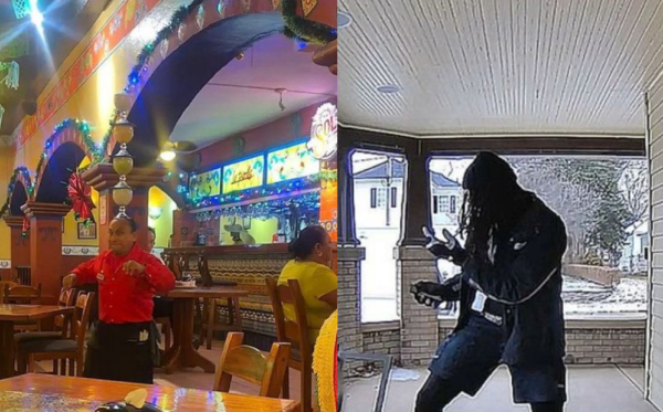 Ο σερβιτόρος με τις 4 μαργαρίτες στο κεφάλι και ο κούριερ που το ρίχνει στο… χορό (Βίντεο)