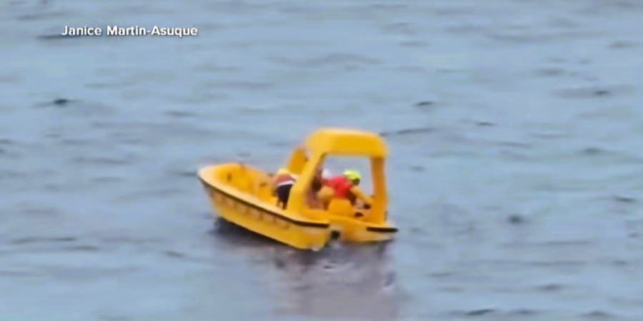 Κοριτσάκι έπεσε από το 4ο κατάστρωμα σε κρουαζιέρα της Disney, ο πατέρας πήδηξε να την σώσει (βίντεο)