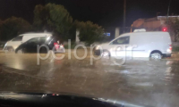 Πλημμύρησε η Πάτρα λόγω κακοκαιρίας: Πολλά τα προβλήματα στους δρόμους
