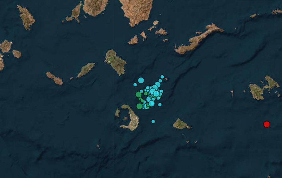 Σαντορίνη: Συνεχίζεται η σεισμική δραστηριότητα - Νέες δονήσεις