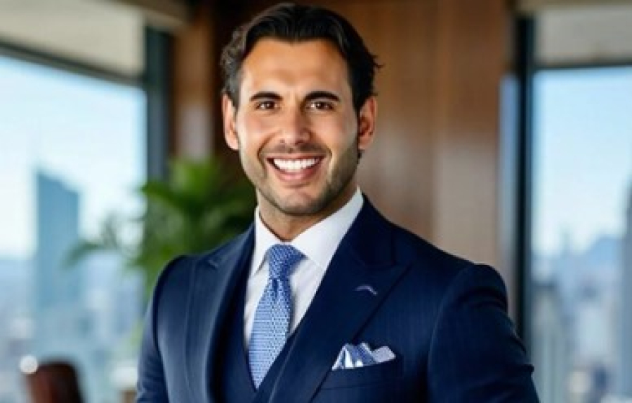 Greek-American Businessman Christos Marafatsos Visits Greece, Meets with V Group Leadership