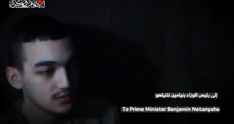 Η Χαμάς έδωσε στη δημοσιότητα βίντεο ενός Ισραηλοαμερικανού ομήρου