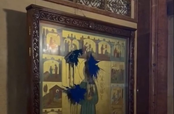 Γεωργία: Βεβηλώθηκε θρησκευτική εικόνα του Ιωσήφ Στάλιν