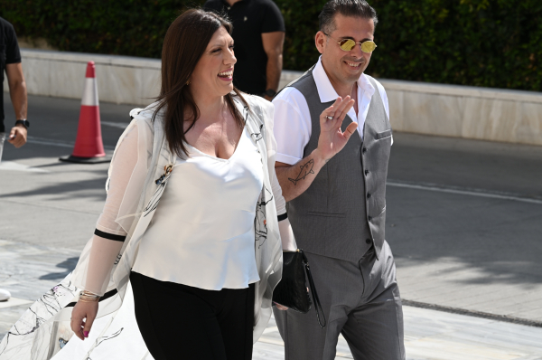 Ζωή Κωνσταντοπούλου - Διαμαντής Καραναστάσης: Η πρώτη δημόσια εμφάνιση μετά τις φήμες για χωρισμό