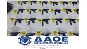 Θράκη: Δύο συλλήψεις για διακίνηση όπλων - Κατασχέθηκαν πάνω από 20 «πιστόλια-φαντάσματα»