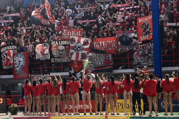 Ολυμπιακός: Συνέτριψε (18-4) την Καταλούνια και κατέκτησε το Σούπερ Καπ Ευρώπης