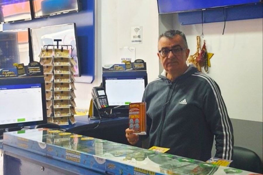 Super ΣΚΡΑΤΣ: Ένας τυχερός στη Σούδα κέρδισε 1 εκατ. ευρώ