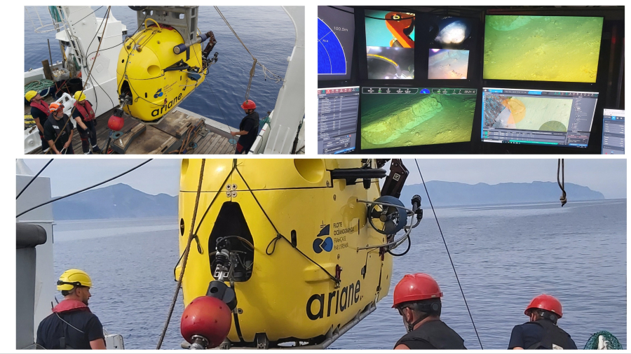 Ρομπότ εξερευνά την υποθαλάσσια περιοχή Σαντορίνης -Αμοργού: Ψάχνει πληροφορίες για τον σεισμό 7,5 Ρίχτερ που έγινε το 1956