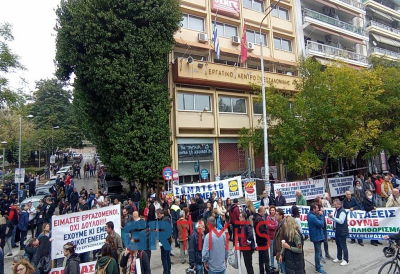 Σε απεργιακό κλοιό η Θεσσαλονίκη, με μαζικές διαδηλώσεις στο κέντρο