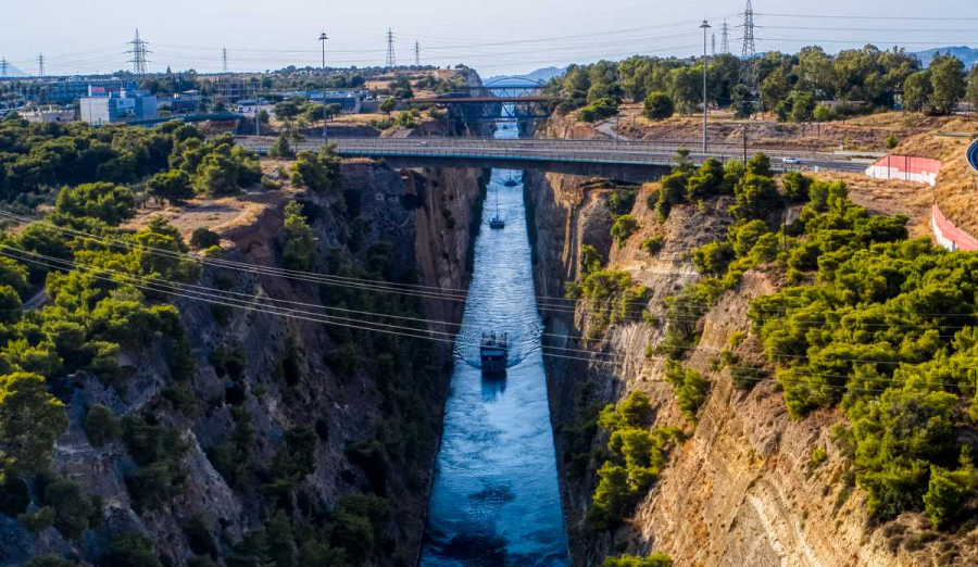 Διώρυγα Κορίνθου: Επαναλειτουργεί από τις 8 Μαρτίου