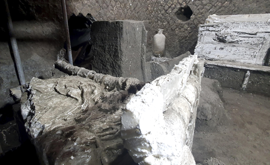 Βρέθηκε υπνοδωμάτιο 2.000 ετών που χρησιμοποιούσαν σκλάβοι στην Πομπηία