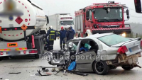 Σφοδρό τροχαίο στην Φθιώτιδα: Ξεκληρίστηκε ολόκληρη οικογένεια (βίντεο)