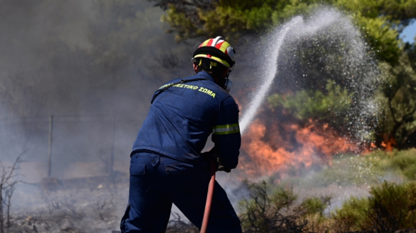 Φωτιά τώρα στην Φθιώτιδα - Ρίψεις από τρία εναέρια