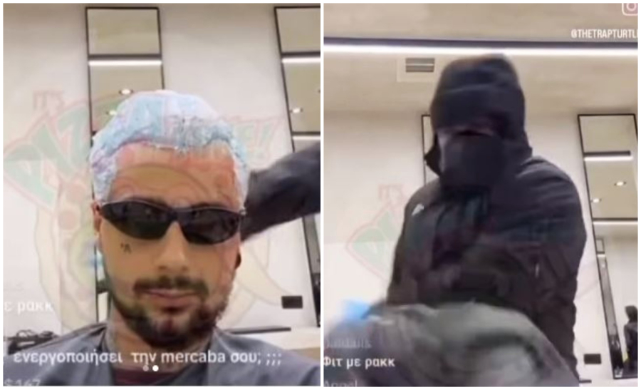 Viral πάλι ο Sin Boy: Επίθεση με άγριο ξύλο σε live μετάδοση