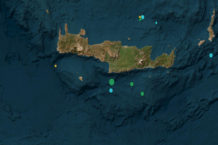 Σεισμός τώρα στην Κρήτη