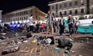 Τορίνο: 1.400 τραυματίες από το ποδοπάτημα