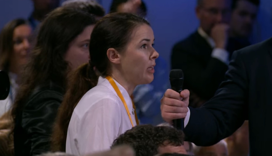 Διάλογος Τραμπ με Ουκρανή δημοσιογράφο: Τον ρώτησε για τους Patriot, της ευχήθηκε καλή τύχη (Βίντεο)