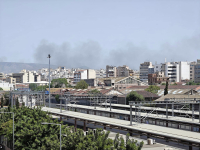 Φωτιά τώρα σε εργοστάσιο στο Μοσχάτο, ήχησε 112