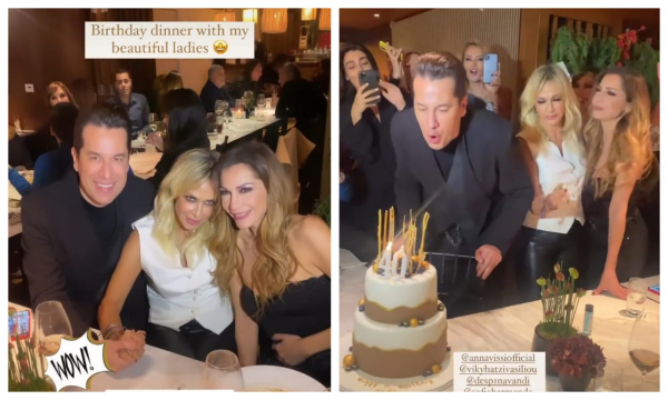 Νέο φιλί στο στόμα για Δέσποινα Βανδή - Άννα Βίσση (εικόνα, βίντεο)