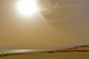 Ένα από τα μεγαλύτερα επεισόδια μεταφοράς σκόνης από τη Σαχάρα